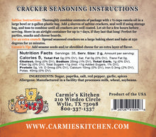 Carmies Sweet & Spicy Cracker Seasoning