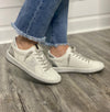 Shu Shop White/Silver Sneaker