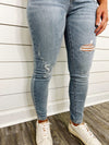 "Libby" High Waisted Destroyed Skinny Denim