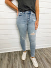 "Libby" High Waisted Destroyed Skinny Denim