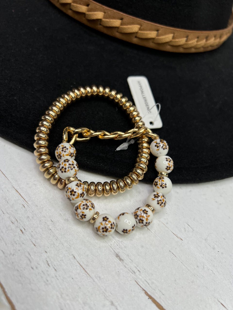 Brianna Gold Stack Bracelet