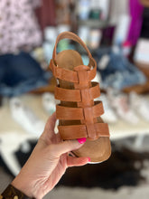 Corkys Fantasy Cognac Wedge Sandal