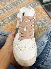 She Shop Bronze/White High Top Sneaker