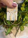 Posh Laura Gold Hoop