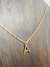 Gold Filled Initial Necklaces