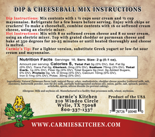 Carmie's Spinach Parmesan Dip Mix