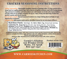 Carmies Garlic Parm Cracker Seasoning