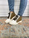 "Parrott" Taupe Sneaker Boot