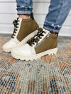 "Parrott" Taupe Sneaker Boot