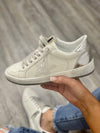 Shu Shop White/Silver Sneaker