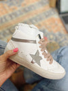 She Shop Bronze/White High Top Sneaker