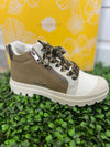 "Parrott" Taupe Sneaker Boot